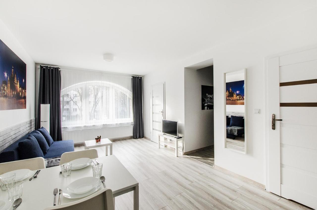 Wroclaw Central City Apartments- Self Check-In 24H, Wifi Kültér fotó